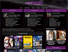 Tablet Screenshot of justdubs.tv